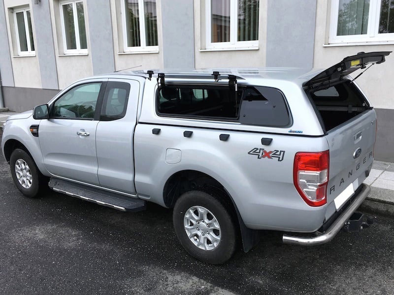 Hardtop Aeroklas cu geamuri cu deschidere laterala (pop-up) si inchidere centralizata, Ford Ranger, 2011-