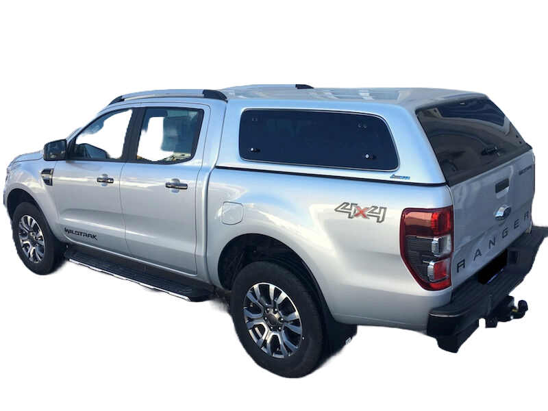 Hardtop Aeroklas cu geamuri cu deschidere laterala (pop-up vopsit), Ford Ranger/Raptop/Wildtrack, cabina dubla, 2011-2022