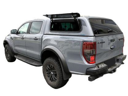 Hardtop Aeroklas cu geamuri cu deschidere laterala (pop-up vopsit), Ford Ranger/Raptop/Wildtrack, cabina dubla, 2011-2022