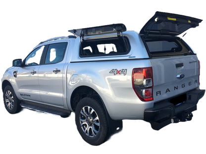 Hardtop Aeroklas cu geamuri cu deschidere laterala (pop-up vopsit), Ford Ranger/Raptop/Wildtrack, cabina dubla, 2011-2022