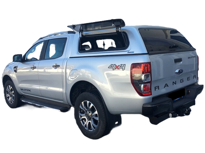 Hardtop Aeroklas cu geamuri cu deschidere laterala (pop-up vopsit), Ford Ranger/Raptop/Wildtrack, cabina dubla, 2011-2022