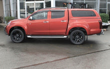 Hardtop Aeroklas cu geamuri cu deschidere laterala (pop-up) si inchidere centralizata, Isuzu D-Max, 2020-