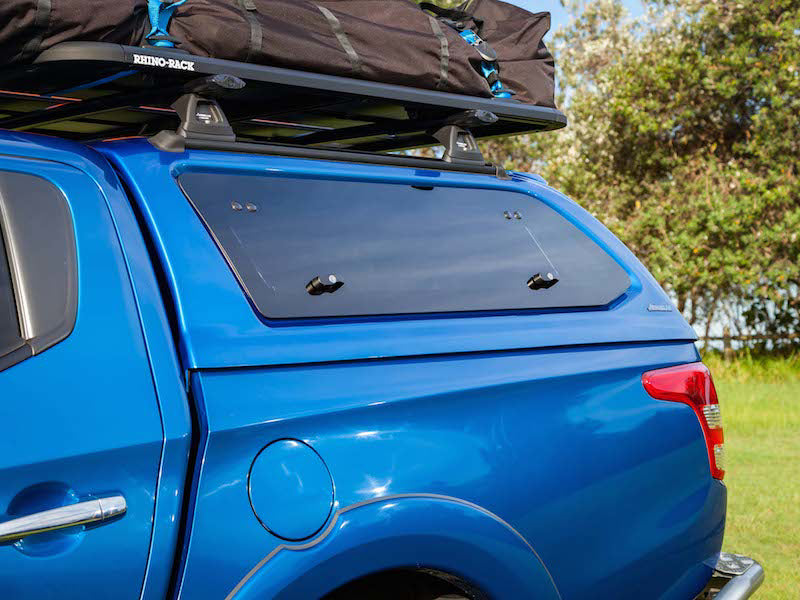 Hardtop Aeroklas cu geamuri cu deschidere laterala (pop-up) si inchidere centralizata (nevopsit), Mitsubishi L200, 2015-