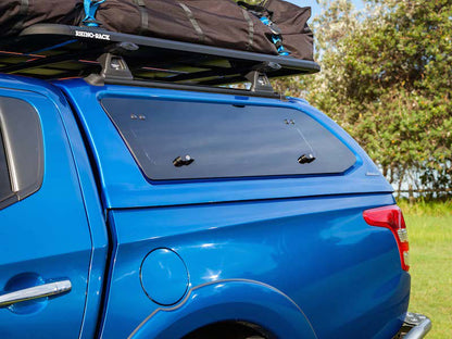 Hardtop Aeroklas cu geamuri cu deschidere laterala (pop-up) si inchidere centralizata (nevopsit), Mitsubishi L200, 2015-