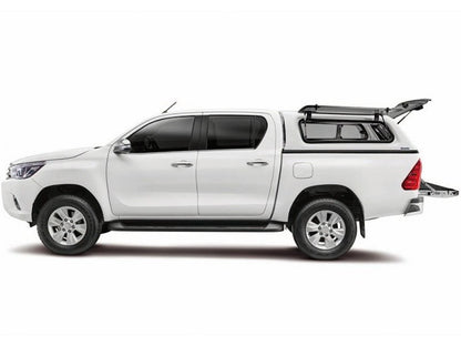 Hardtop Aeroklas cu geamuri cu deschidere laterala (pop-up) si inchidere centralizata (nevopsit), Toyota Hilux, 2015-