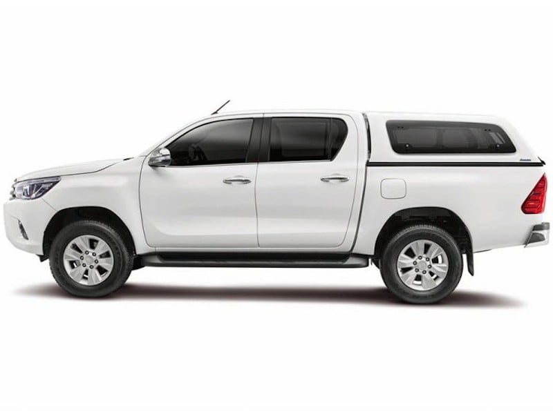 Hardtop Aeroklas cu geamuri cu deschidere laterala (pop-up) si inchidere centralizata, Toyota Hilux, 2015-