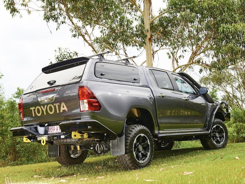 Hardtop Aeroklas cu geamuri cu deschidere laterala (pop-up) si inchidere centralizata, Toyota Hilux, 2015-