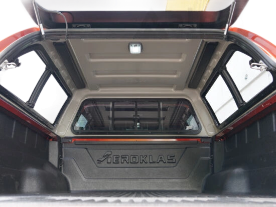 Hardtop Aeroklas cu geamuri laterale glisante si inchidere centralizata, Ford Ranger, cabina dubla, 2022-
