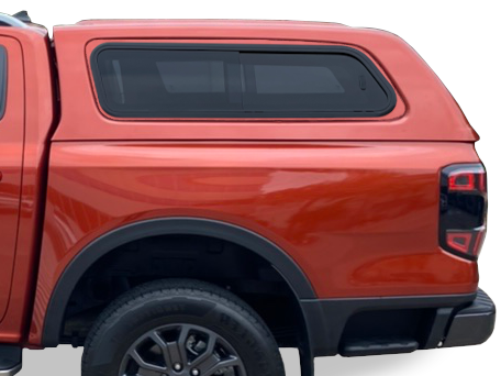 Hardtop Aeroklas cu geamuri laterale glisante si inchidere centralizata, Ford Ranger Raptor, cabina dubla, 2022-