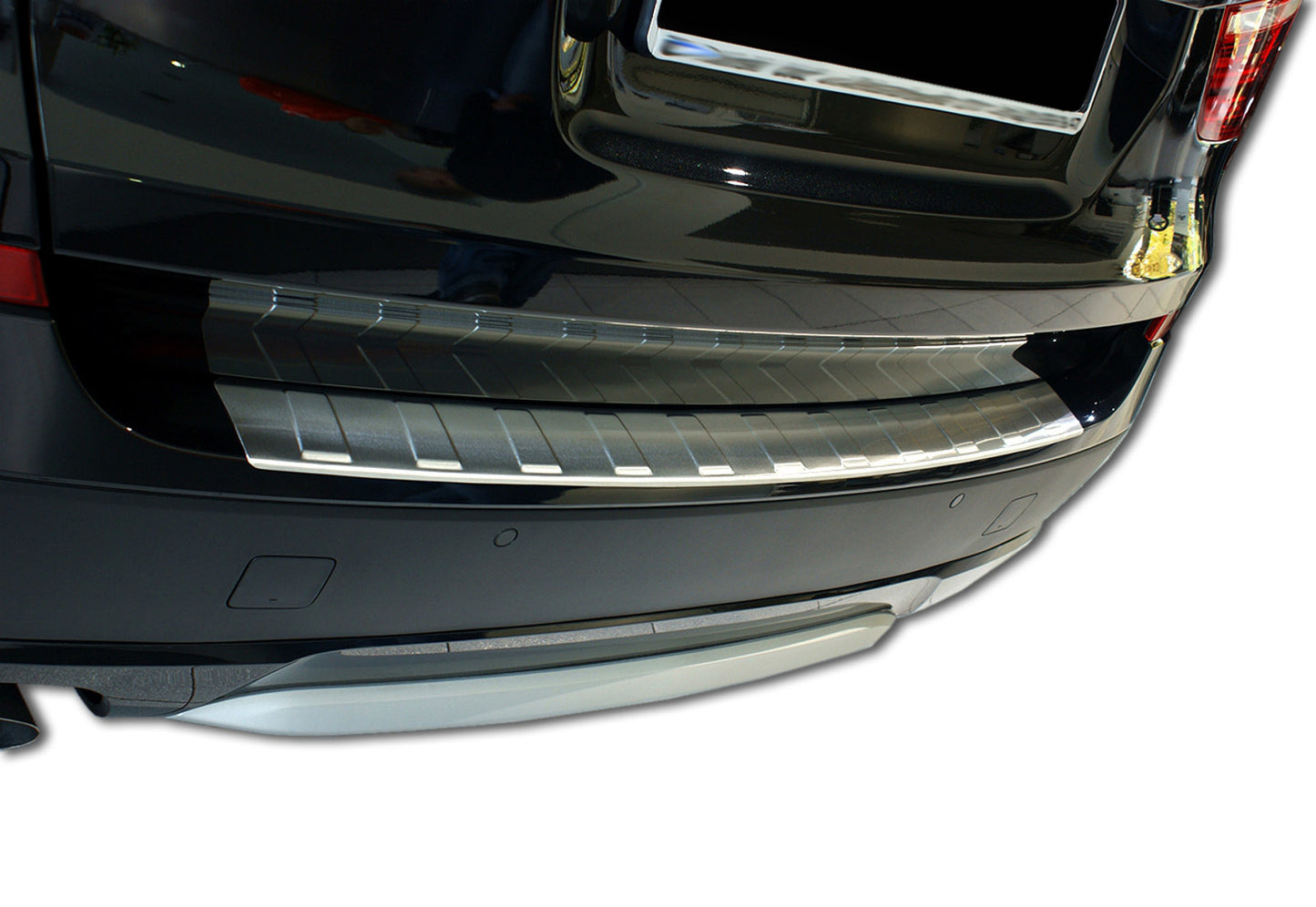 Protectie bara spate din otel inoxidabil, BMW X3 (F25), SUV, 2010-2018