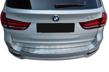 Protectie bara spate din otel inoxidabil, BMW X5 (F15), SUV, 2013-2018