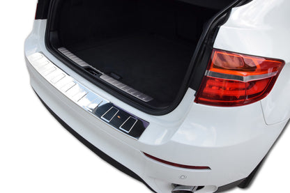 Protectie bara spate din otel inoxidabil, BMW X6 (E71), SUV, 2010-2014