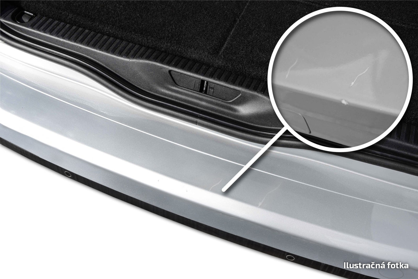 Protectie bara spate din otel inoxidabil, Citroen C5, combi, 2004-2008