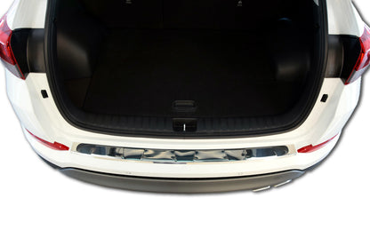 Protectie bara spate din otel inoxidabil, Hyundai Tucson, SUV, 2015-2019