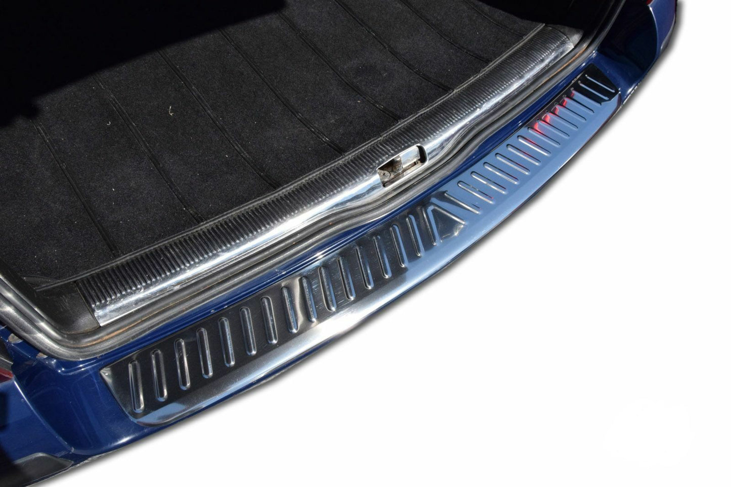 Protectie bara spate din otel inoxidabil, Mercedes-Benz Clasa C (W204), combi, 2007-2011