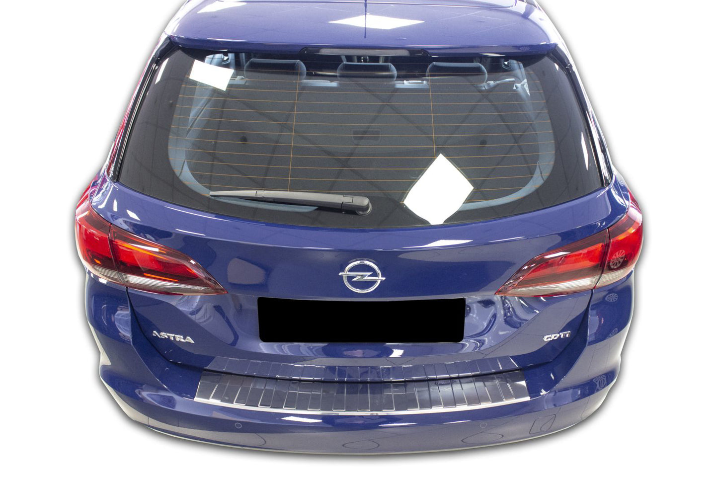 Protectie bara spate din otel inoxidabil, Opel Astra, 2015-