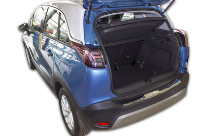 Protectie bara spate din otel inoxidabil, Opel Crossland X, CUV, 2017-