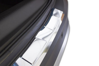 Protectie bara spate din otel inoxidabil, Opel Crossland X, CUV, 2017-