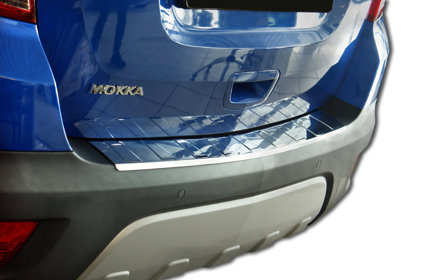 Protectie bara spate din otel inoxidabil, Opel Mokka, CUV, 2012-2016