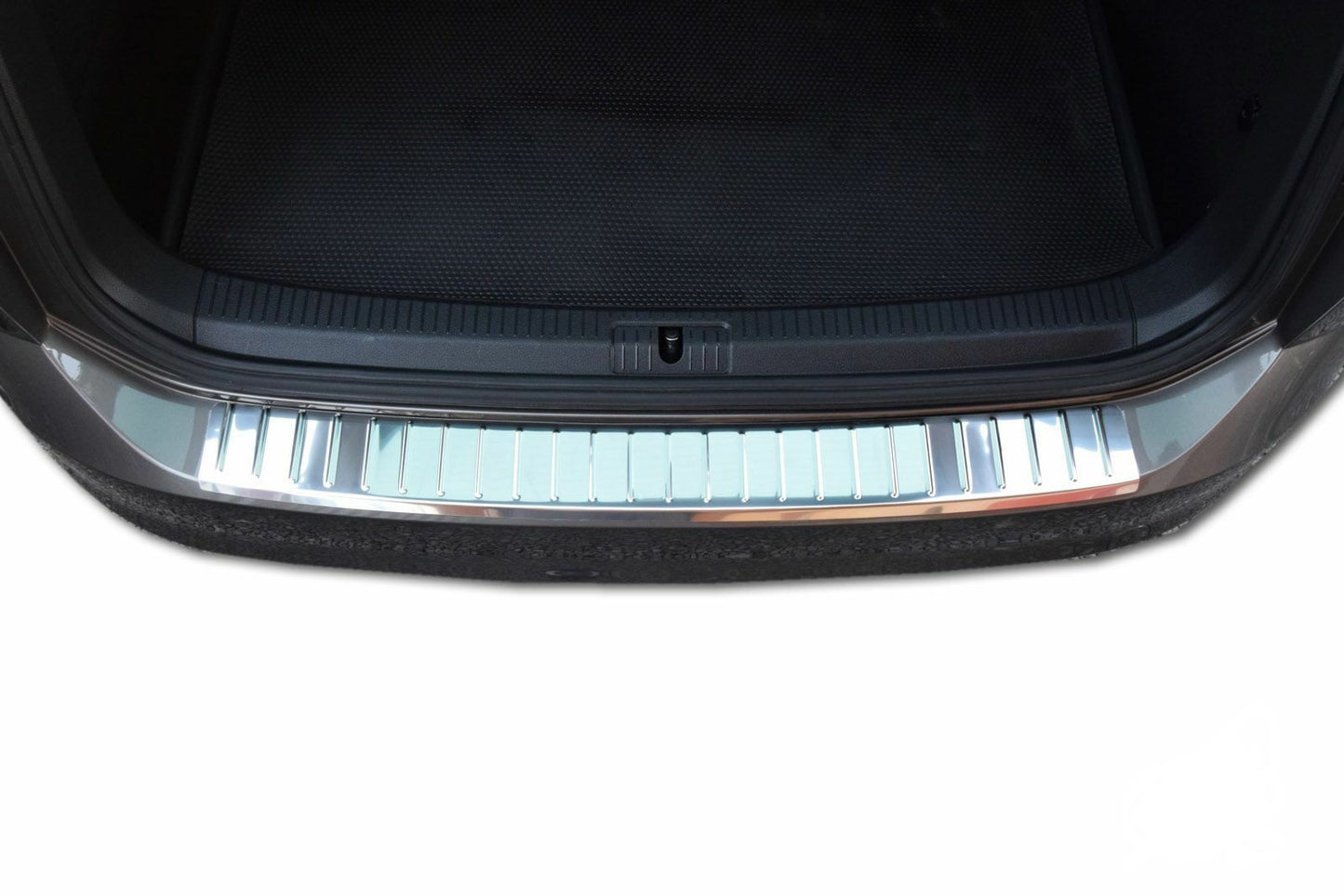 Protectie bara spate din otel inoxidabil, Volkswagen Passat Variant (B8), combi, 2015-
