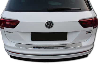 Protectie bara spate din otel inoxidabil, Volkswagen Tiguan, SUV, 2016-