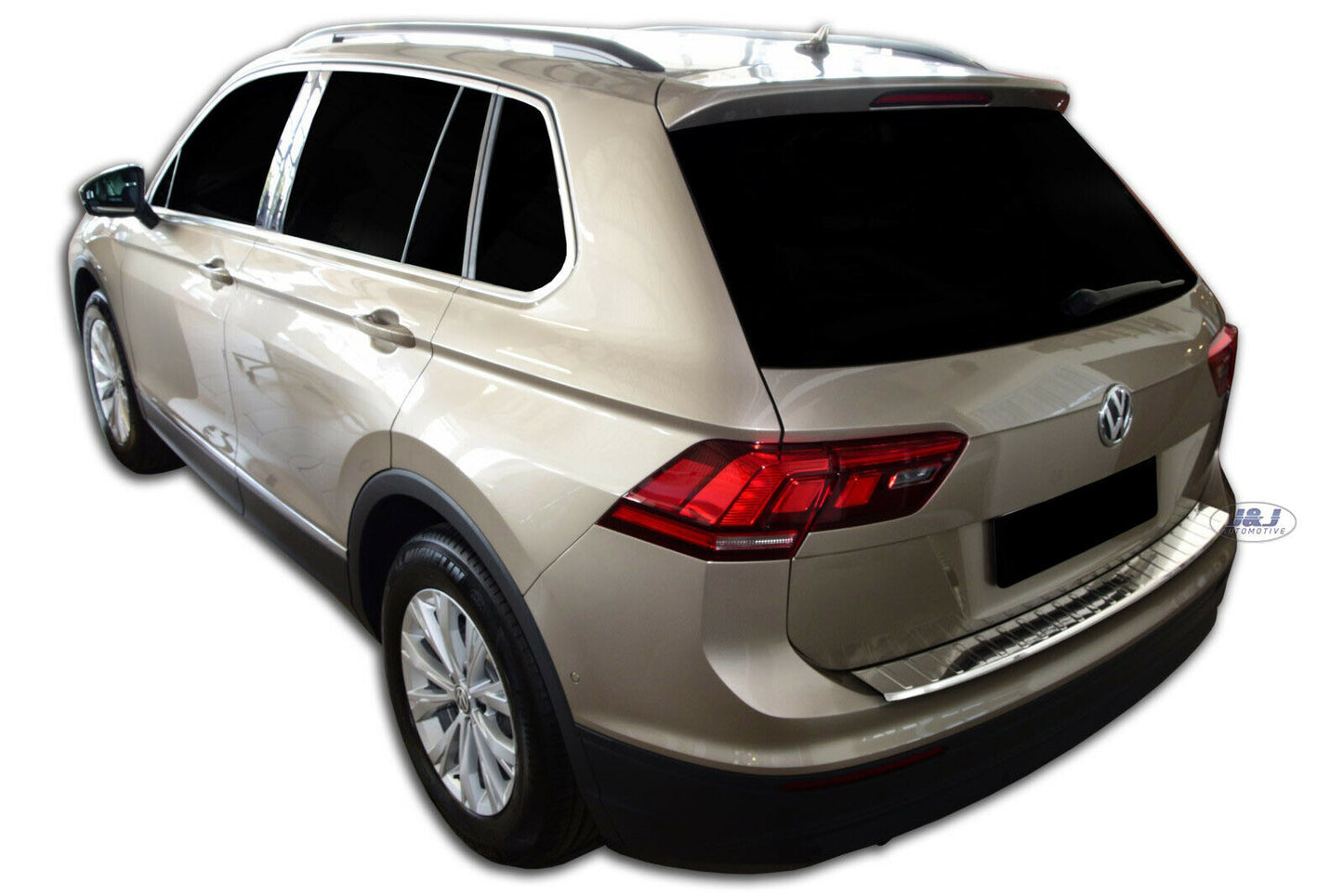 Protectie bara spate din otel inoxidabil, Volkswagen Tiguan, SUV, 2016-