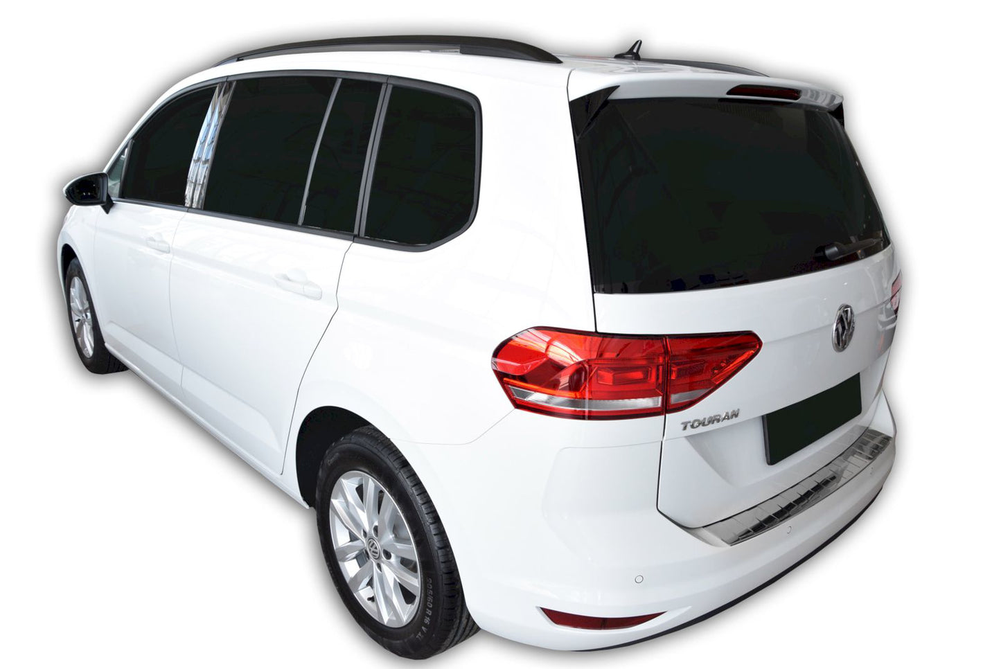 Protectie bara spate din otel inoxidabil, Volkswagen Touran, MPV, 2015-