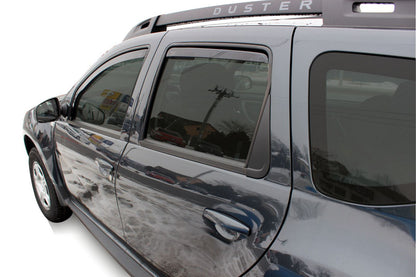 Set paravanturi auto fata si spate Team HEKO, Dacia Duster I, SUV, 2010-2018