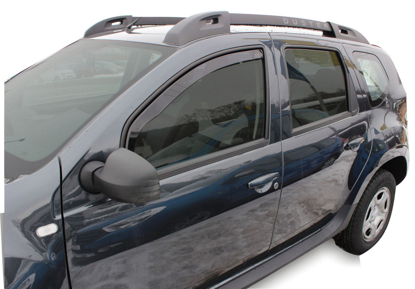 Set paravanturi auto fata si spate Team HEKO, Dacia Duster I, SUV, 2010-2018