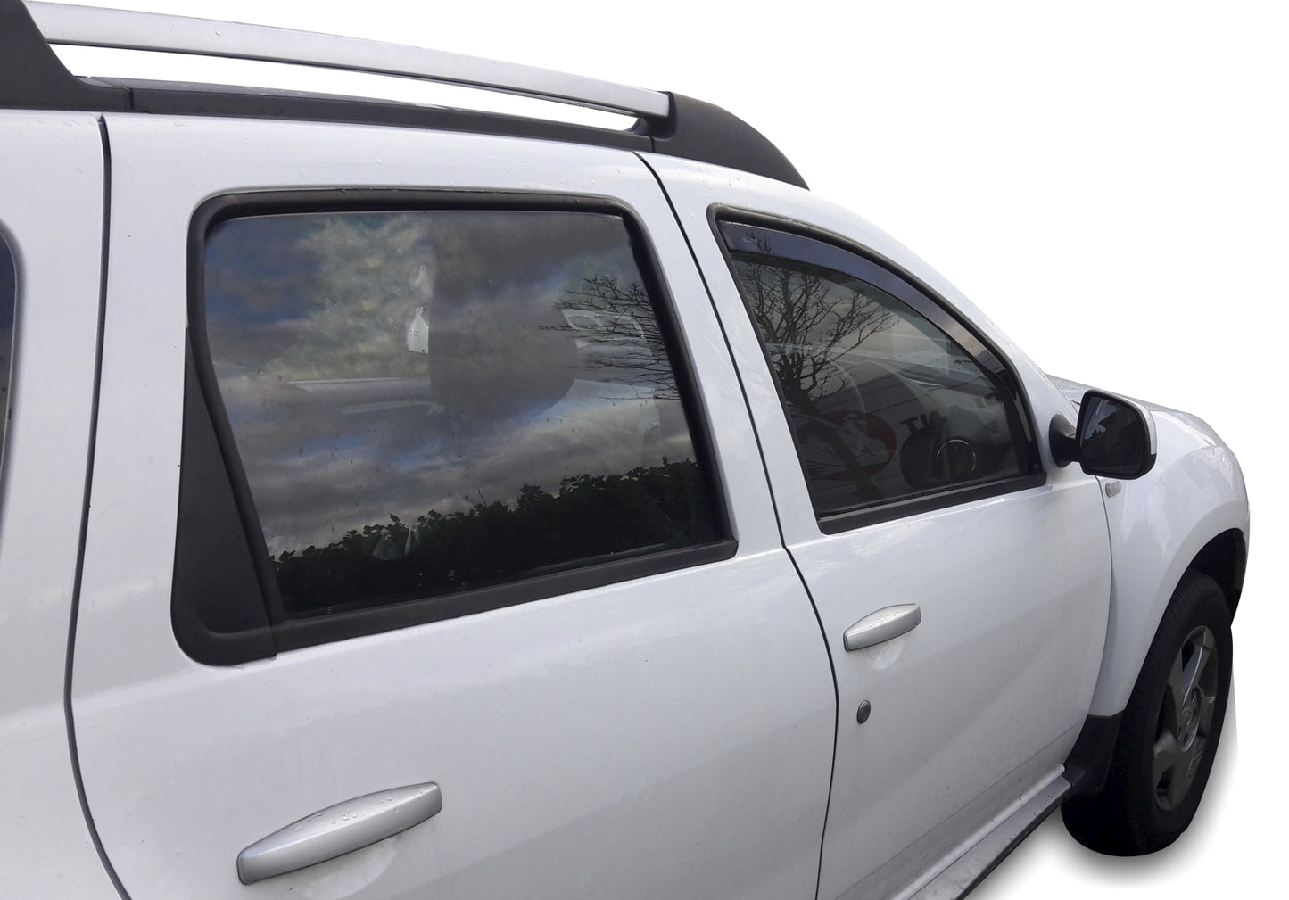 Set paravanturi auto fata si spate Team HEKO, Dacia Duster I, SUV, 2010-2018