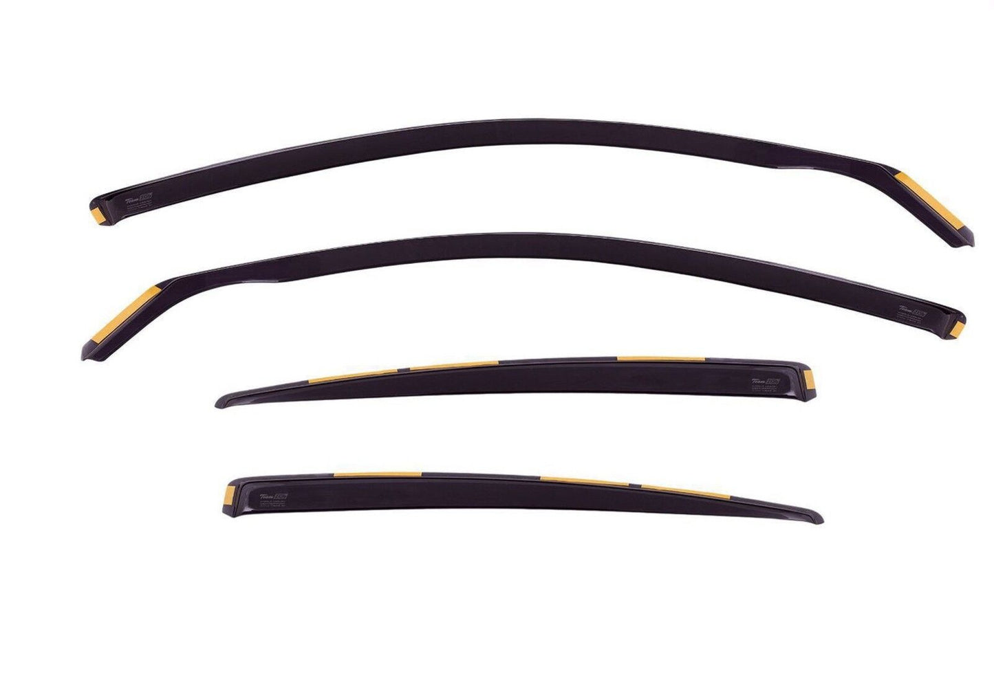 Set paravanturi auto fata si spate Team HEKO, Dacia Spring, hatchback, 4 usi, 2021-