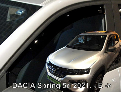 Set paravanturi auto fata Team HEKO, Dacia Spring, hatchback, 4 usi, 2021-
