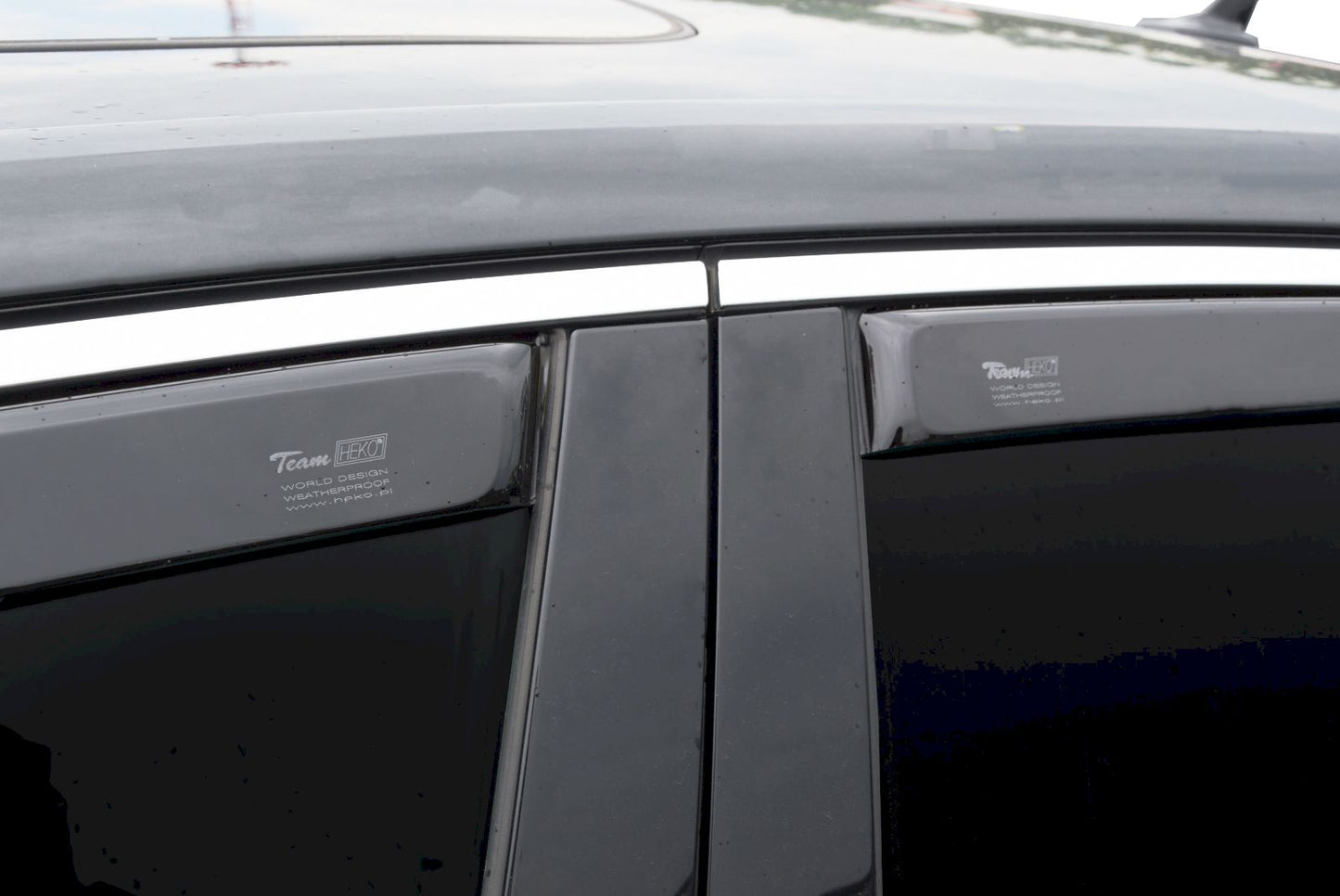 Set paravanturi fata si spate Team HEKO, Audi A4, sedan, 2015-