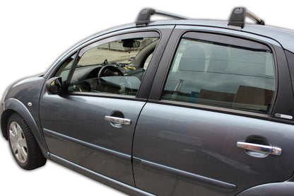 Set paravanturi fata si spate Team HEKO, Citroen C3, hatchback, 2002-2009