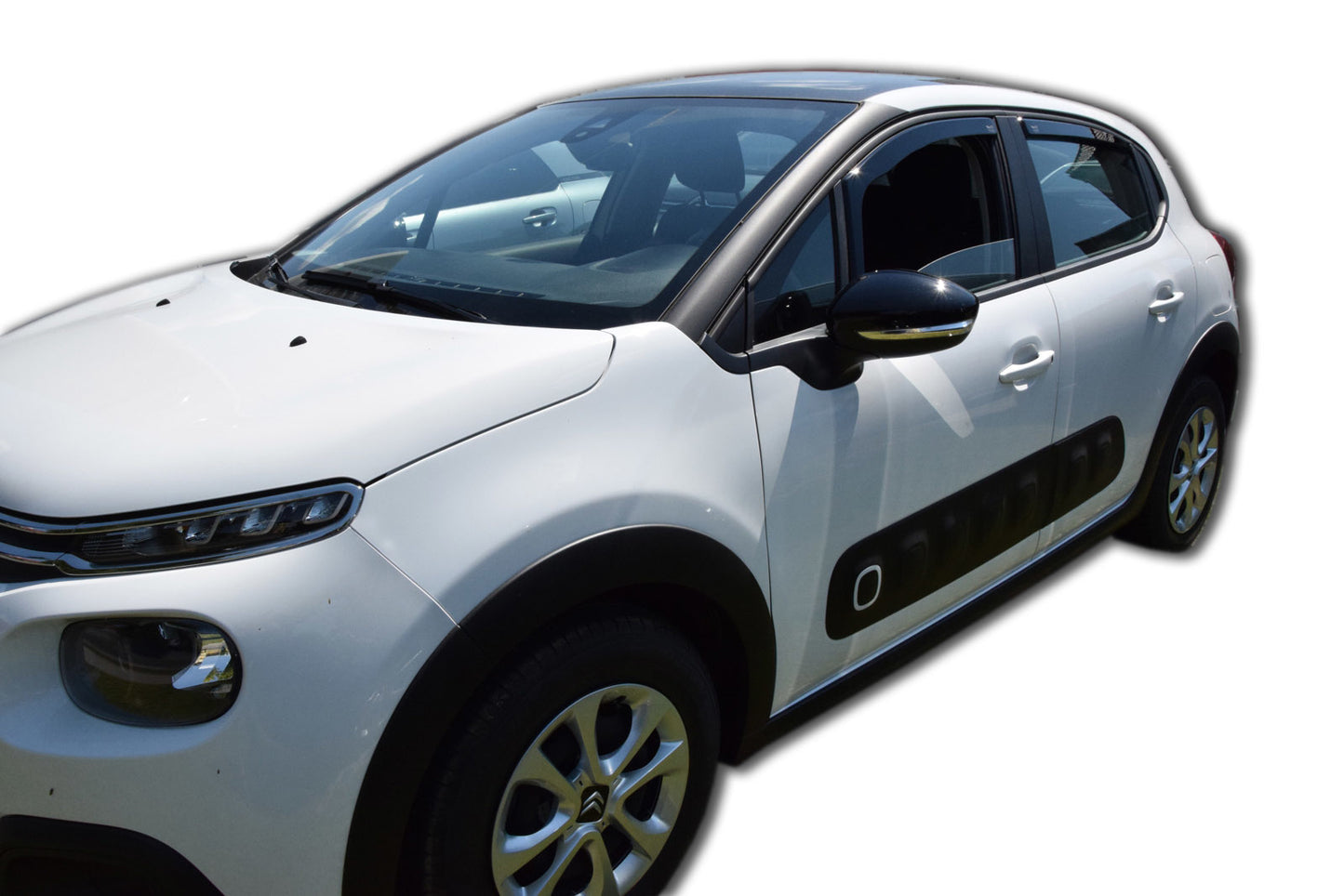 Set paravanturi fata si spate Team HEKO, Citroen C3, hatchback, 2016-