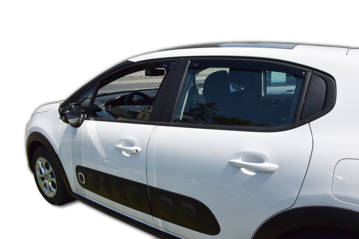 Set paravanturi fata si spate Team HEKO, Citroen C3, hatchback, 2016-