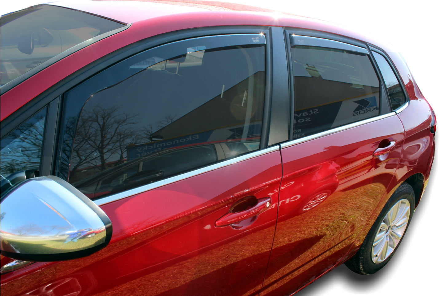 Set paravanturi fata si spate Team HEKO, Citroen C4, hatchback, 2010-2018