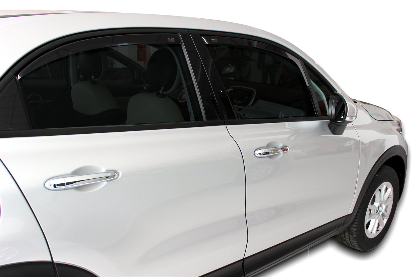 Set paravanturi fata si spate Team HEKO, Fiat 500X, CUV, 2014-