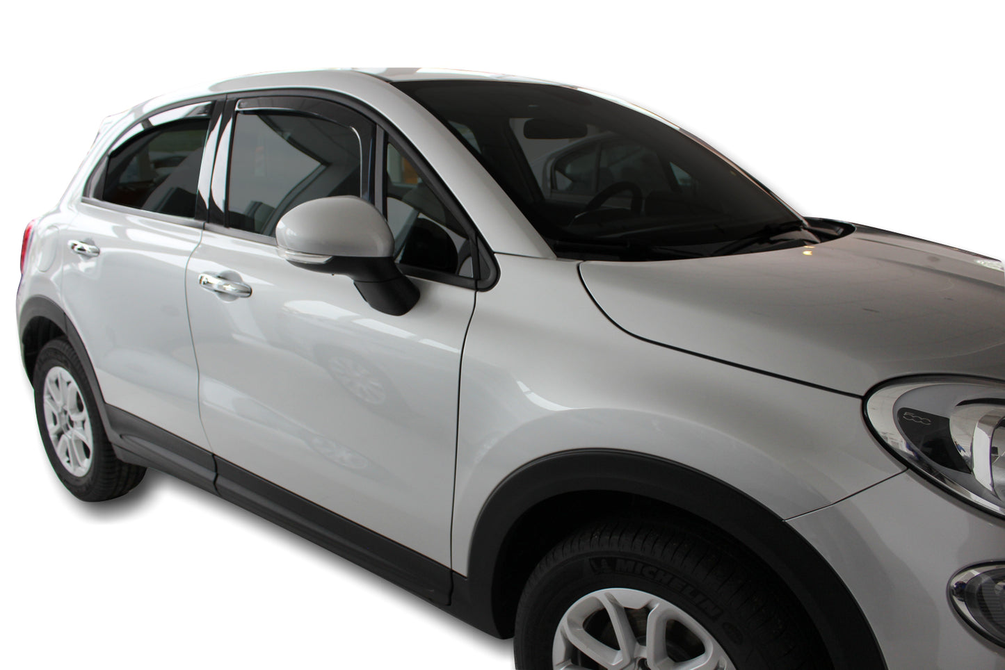 Set paravanturi fata si spate Team HEKO, Fiat 500X, CUV, 2014-