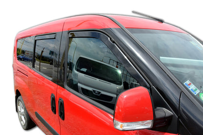 Set paravanturi fata si spate Team HEKO, Fiat Doblo, minivan, 2010-