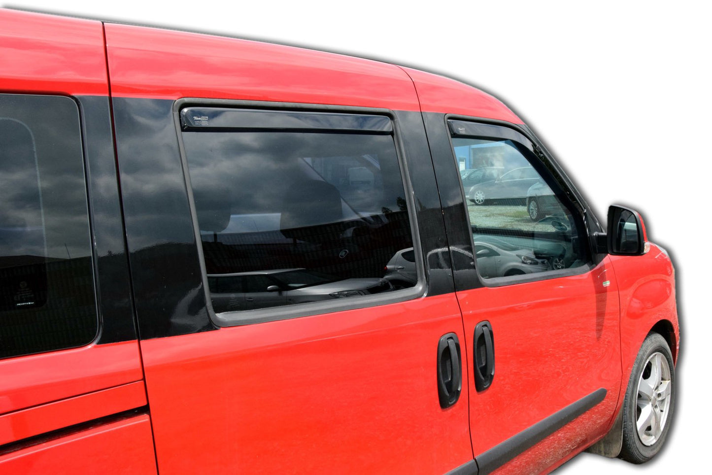 Set paravanturi fata si spate Team HEKO, Fiat Doblo, minivan, 2010-