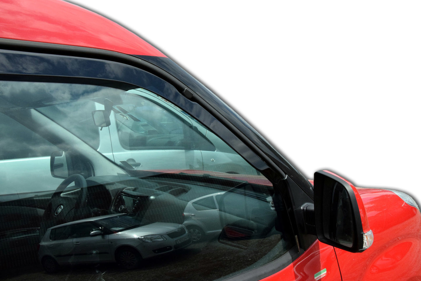 Set paravanturi fata si spate Team HEKO, Fiat Doblo, minivan, 2010-
