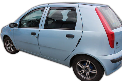 Set paravanturi fata si spate Team HEKO, Fiat Punto, hatchback, 1999-2005