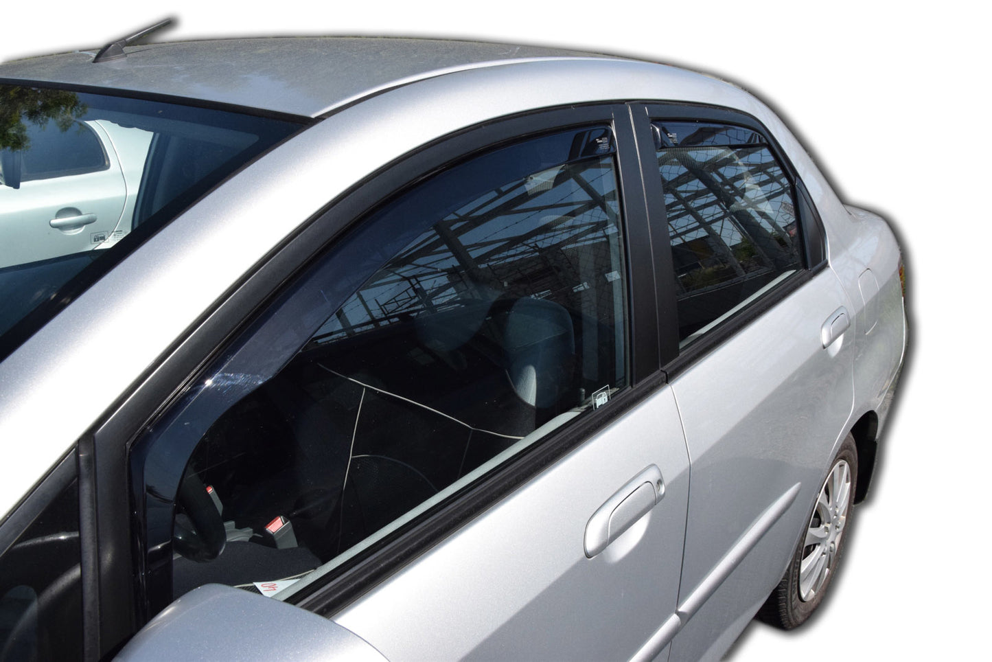 Set paravanturi fata si spate Team HEKO, Honda City, 4 usi, sedan, 2006-2009