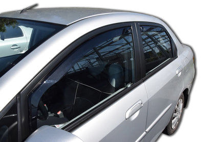 Set paravanturi fata si spate Team HEKO, Honda City, 4 usi, sedan, 2006-2009