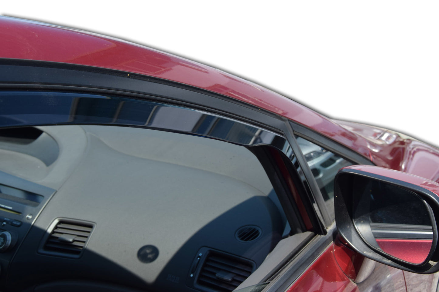 Set paravanturi fata si spate Team HEKO, Honda Civic, 4 usi, sedan, 2006-2011