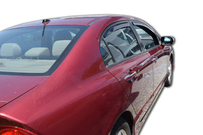 Set paravanturi fata si spate Team HEKO, Honda Civic, 4 usi, sedan, 2006-2011