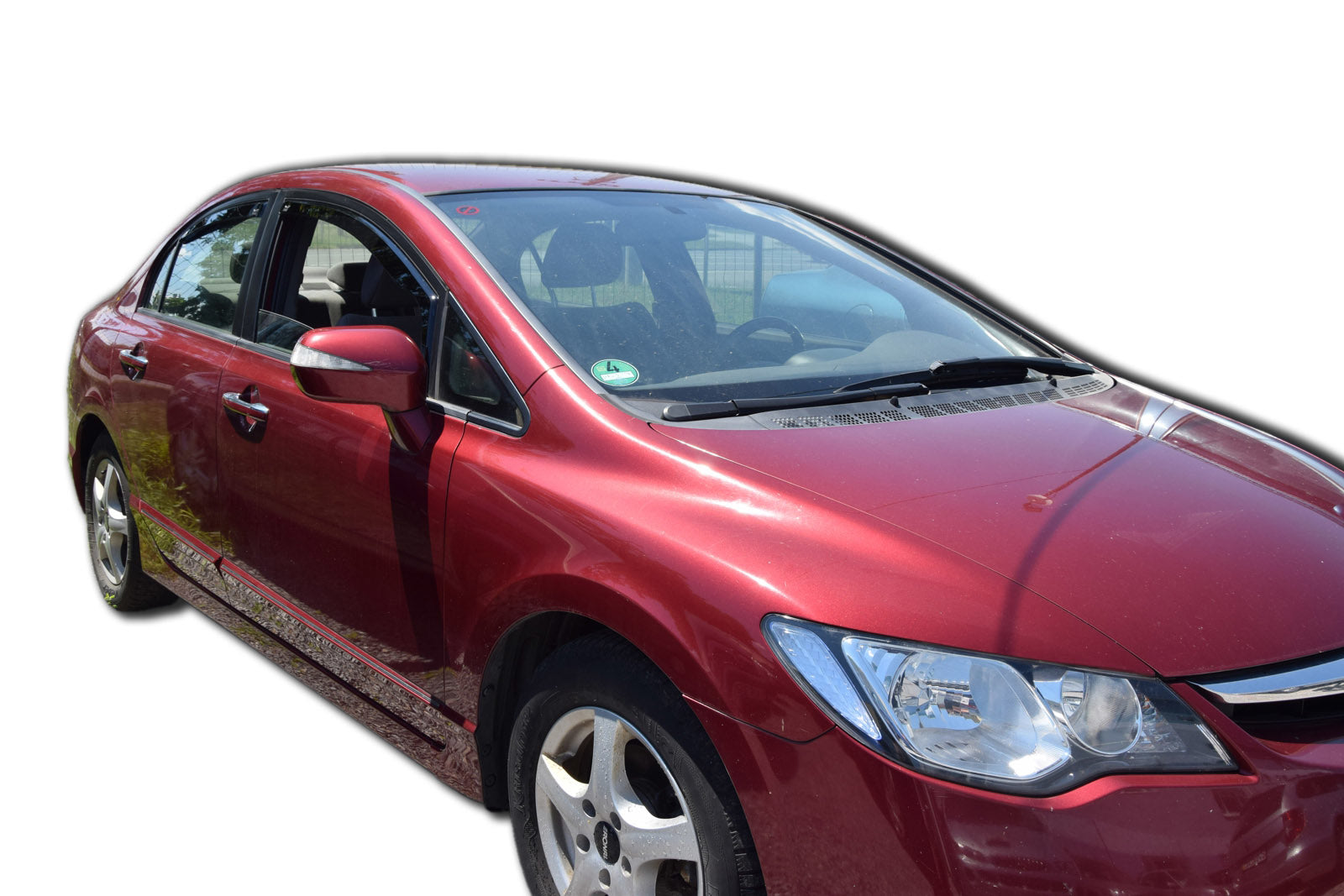 Set paravanturi fata si spate Team HEKO, Honda Civic, 4 usi, sedan, 2006-2011