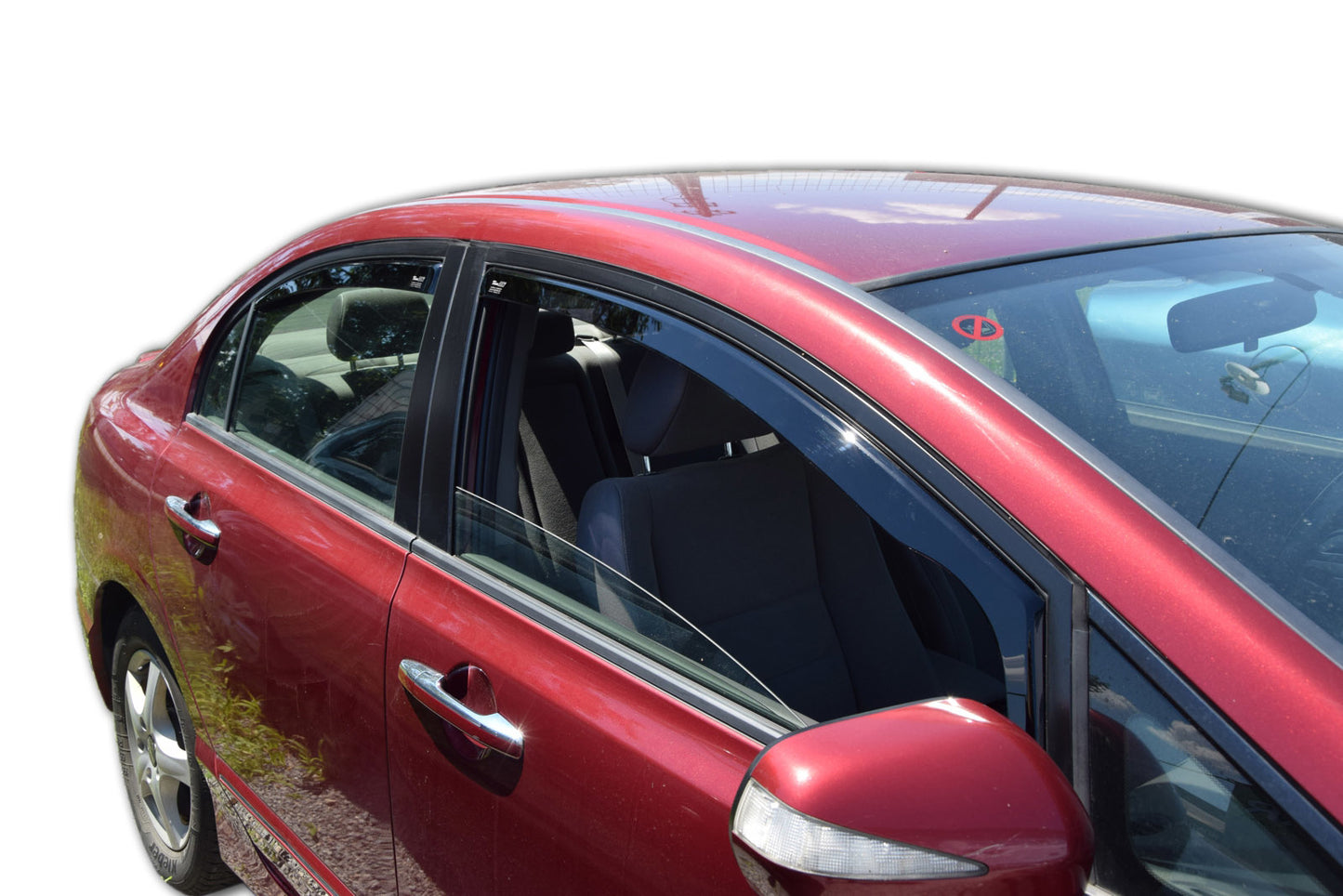 Set paravanturi fata si spate Team HEKO, Honda Civic, 4 usi, sedan, 2006-2011