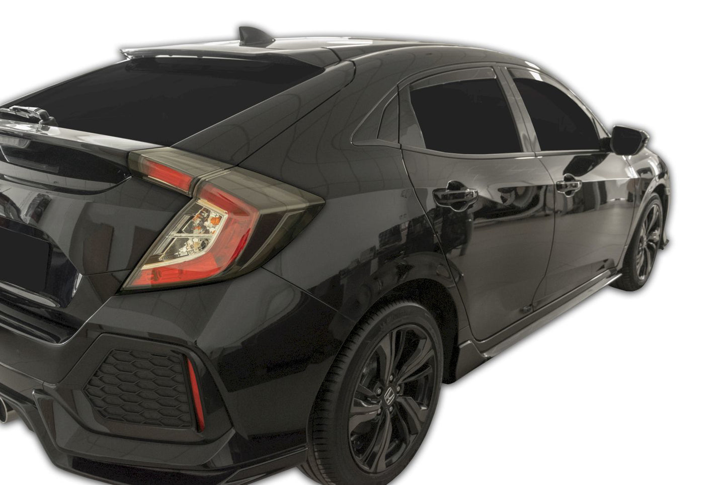 Set paravanturi fata si spate Team HEKO, Honda Civic, 5 usi, hatchback, 2017-